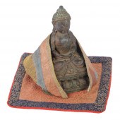 MONGOLIAN ANTIQUITY BRONZE BUD