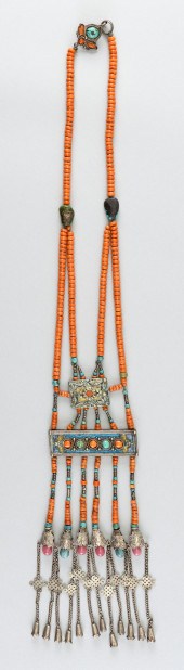 MONGOLIAN CORAL, TURQUOISE, GL