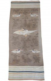 MONGOLIAN FLAT WEAVE CARPETwit