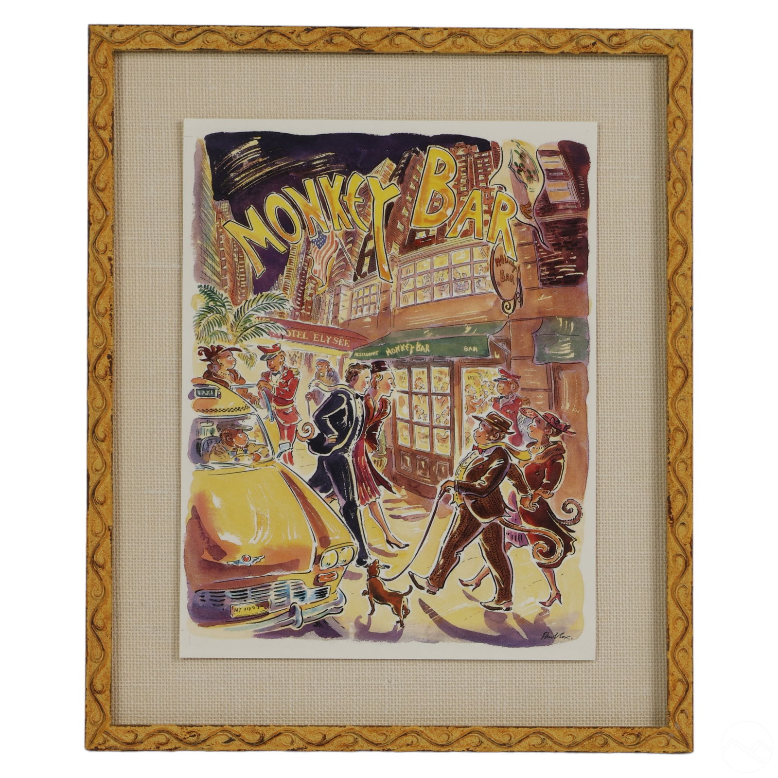 MONKEY BAR NEW YORK RESTAURANT MENU