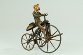 MONKEY ON TRICYCLE BELL TOY J&