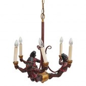 MONKEY SIX LIGHT CHANDELIERDES
