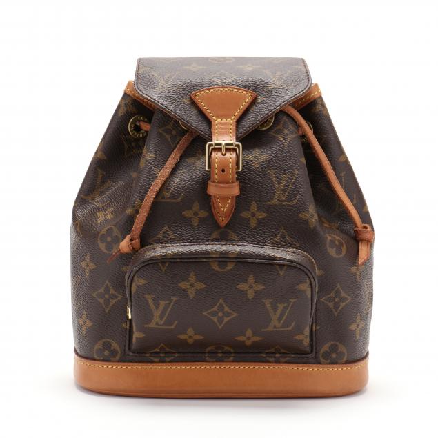 MONOGRAM CANVAS BACKPACK,
