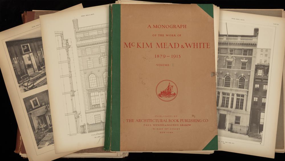 MONOGRAPH OF THE WORK OF MCKIM MEAD