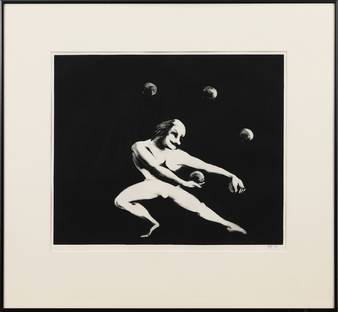 MONOPRINT, FRANK S. JONES Frank