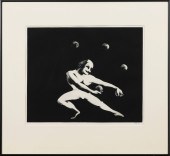 MONOPRINT, FRANK S. JONES Fran