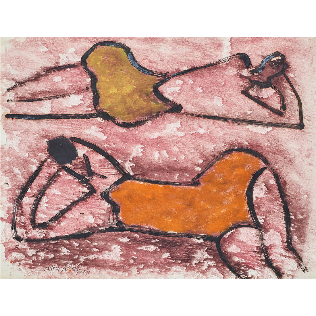 MONOTYPE, MILTON AVERY Milton Avery