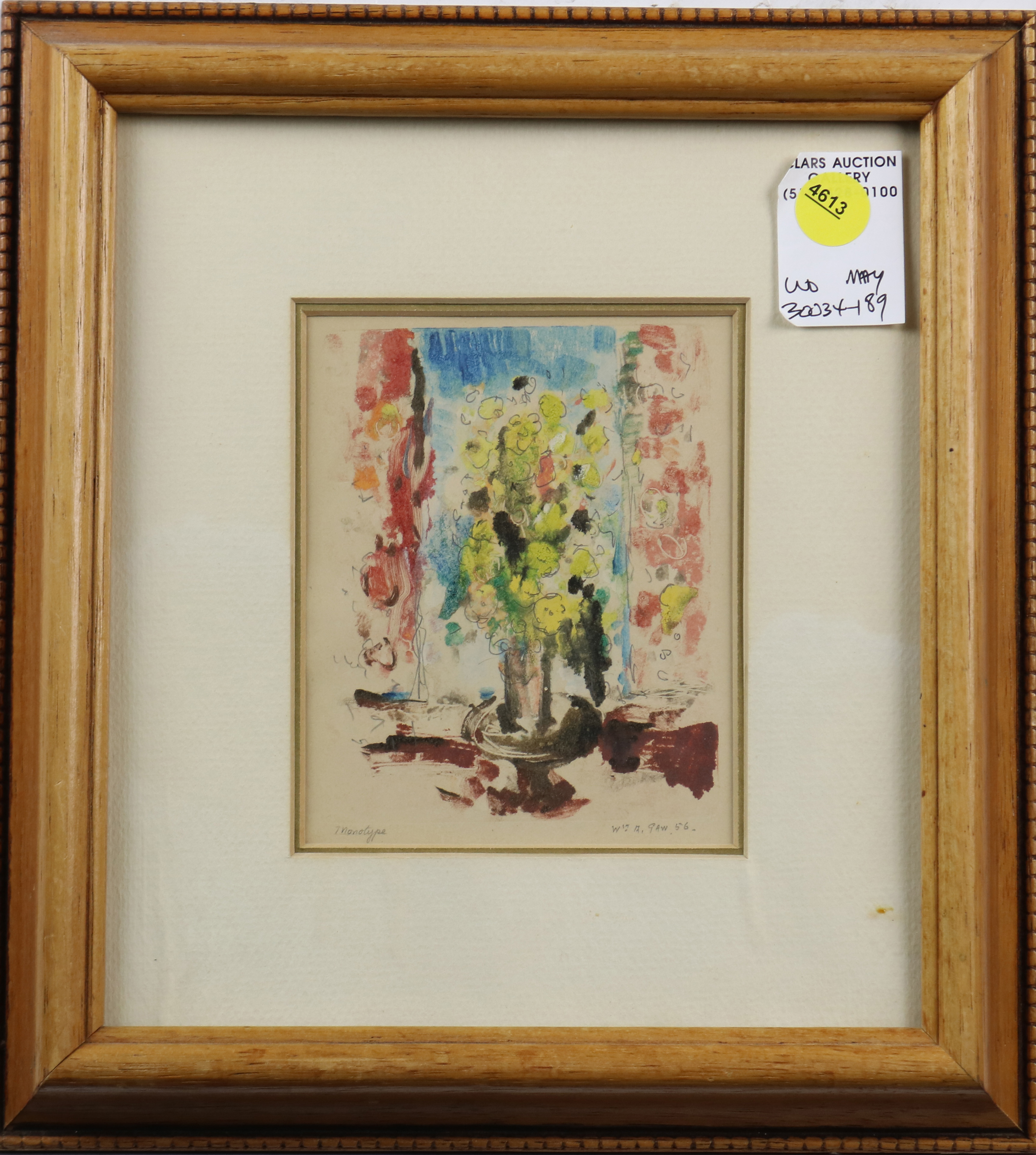 MONOTYPE, WILLIAM A GAW William A
