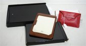 MONT BLANC BLACK LEATHER FILE,