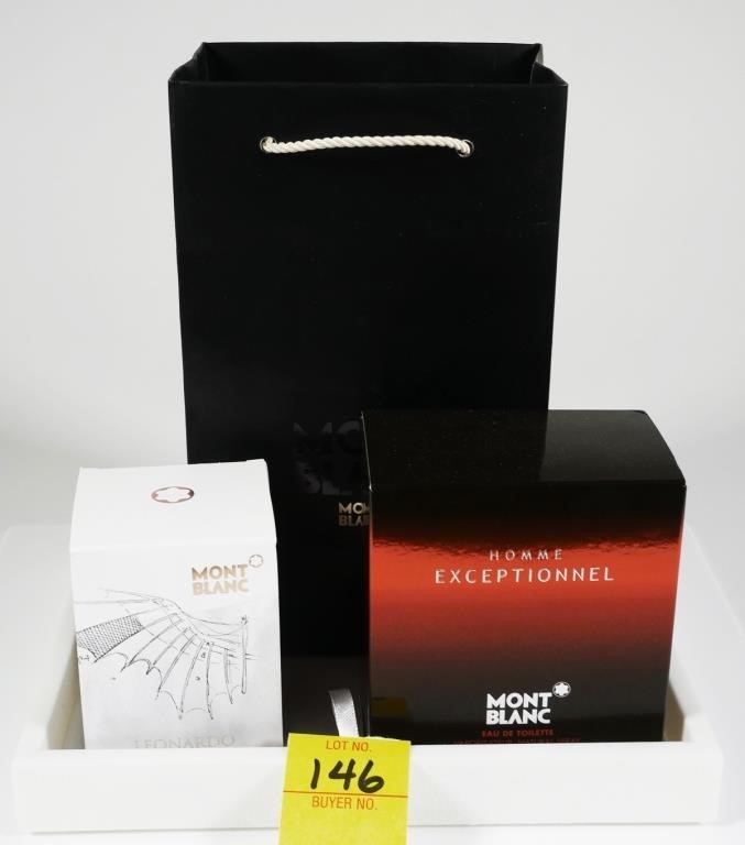 MONT BLANC COLOGNE & INK BOTTLE
