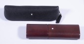 MONT BLANC LEATHER PEN CASES L