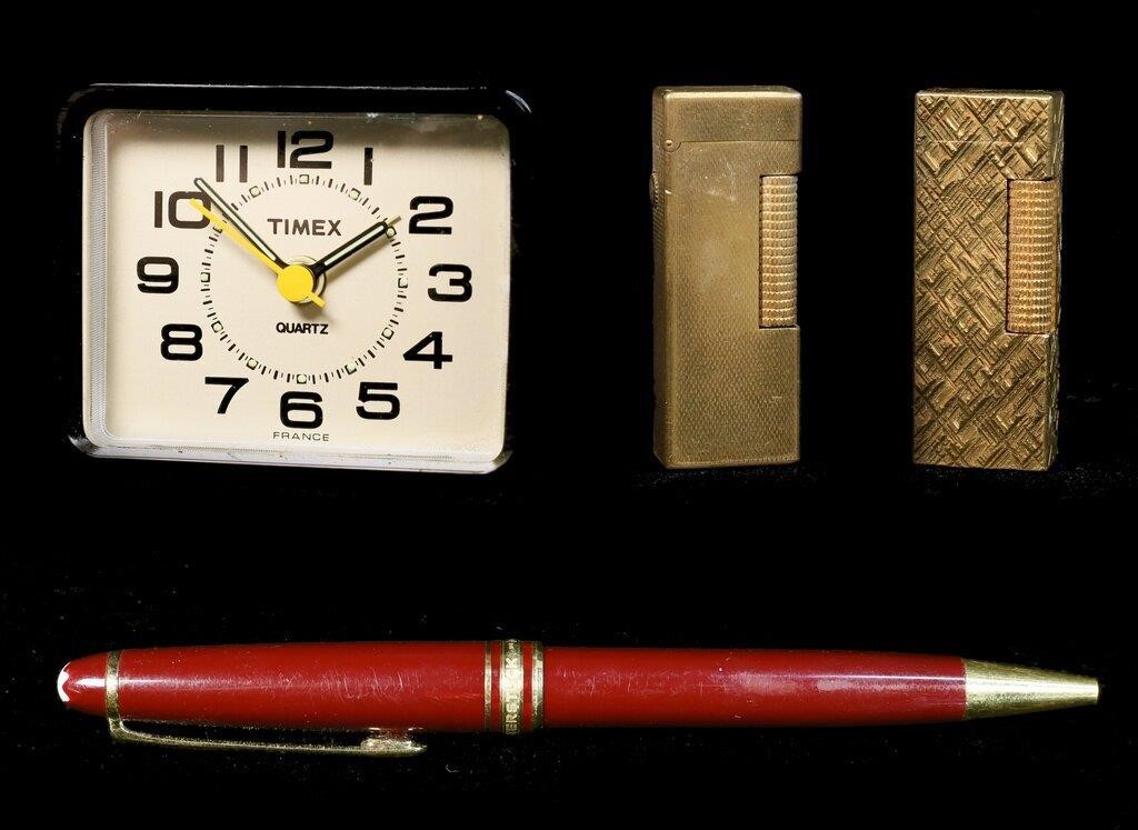 MONT BLANC PEN, DUNHILL LIGHTERS,