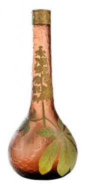 MONT JOYE CAMEO ART GLASS VASE