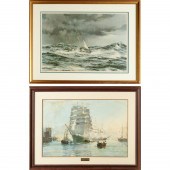 MONTAGUE DAWSON, (2) LITHOGRAP