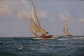 MONTAGUE DAWSON OIL ON CANVAS