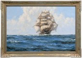 Montague Dawson painting (F.R.