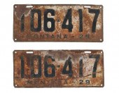 MONTANA PRISON MADE LICENSE PL
