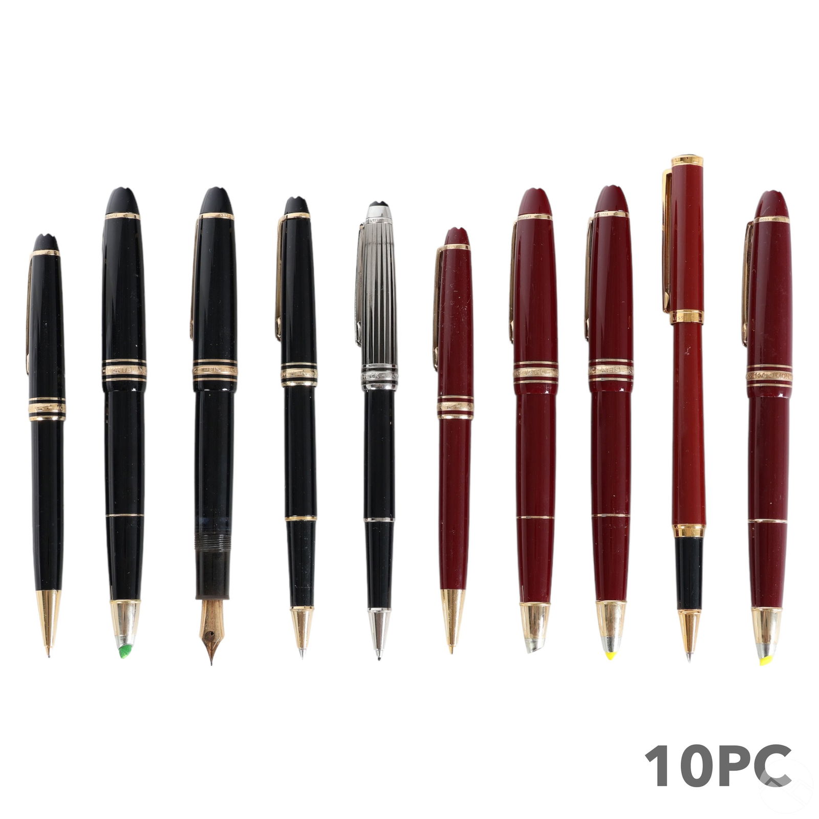 MONTBLANC GERMAN LUXURY PENS 10PC