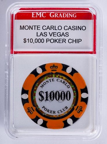 MONTE CARLO CASINO $10,000 POKER