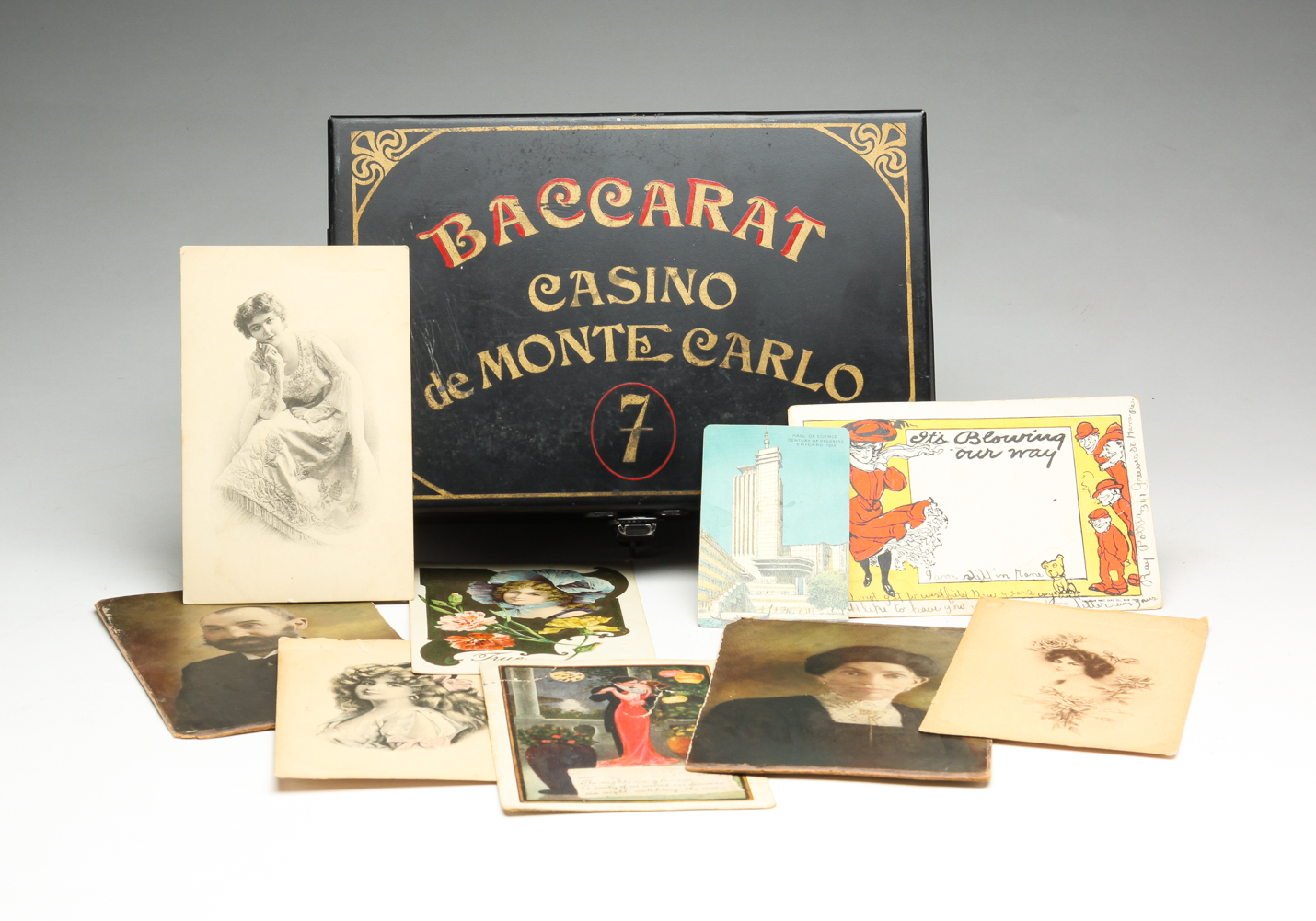 MONTE CARLO CASINO CASH BOX WITH