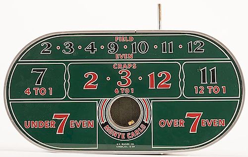 MONTE CARLO COUNTER TOP DICE