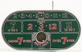 MONTE CARLO COUNTER TOP DICE G