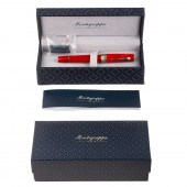 MONTEGRAPPA RED FOUNTAIN PEN 1