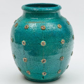 MONTELUPO TURQUOISE GLAZED EAR