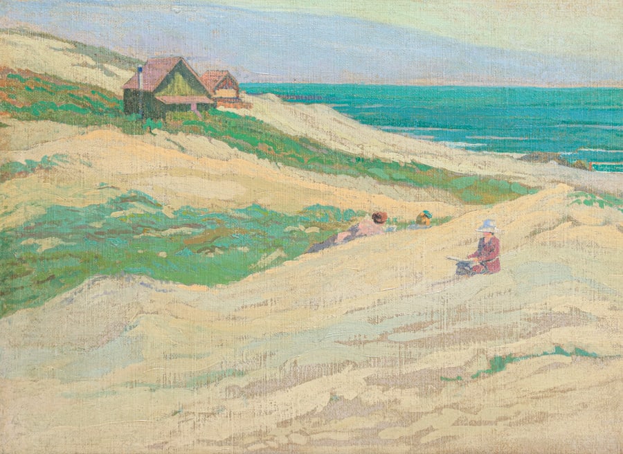 MONTEREY BAY, CALIFORNIA PAINTING