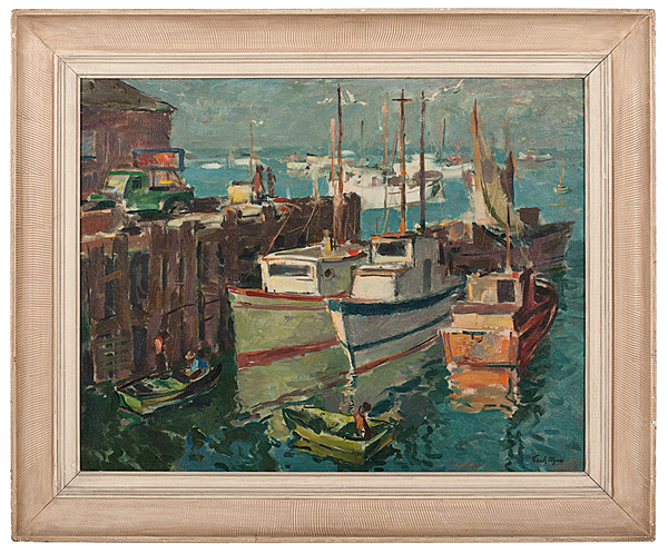 Monterey Boats by Impressionist