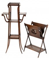 MONTEREY-STYLE MAGAZINE STAND