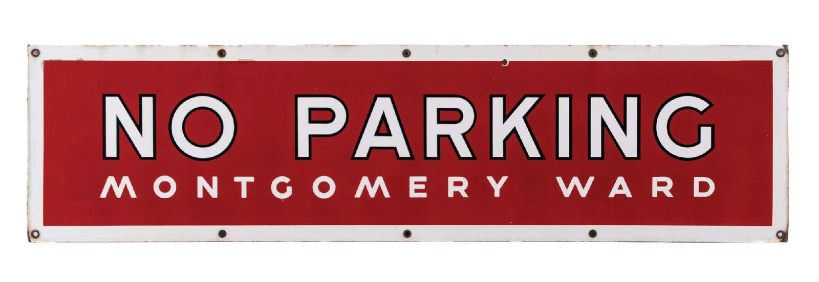 MONTGOMERY WARD NO PARKING
