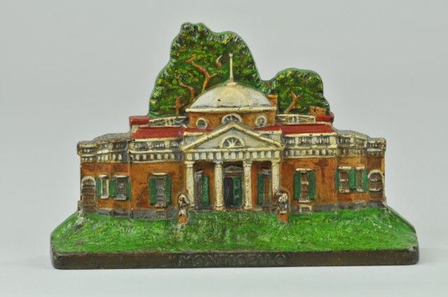''MONTICELLO'' HOUSE DOORSTOP