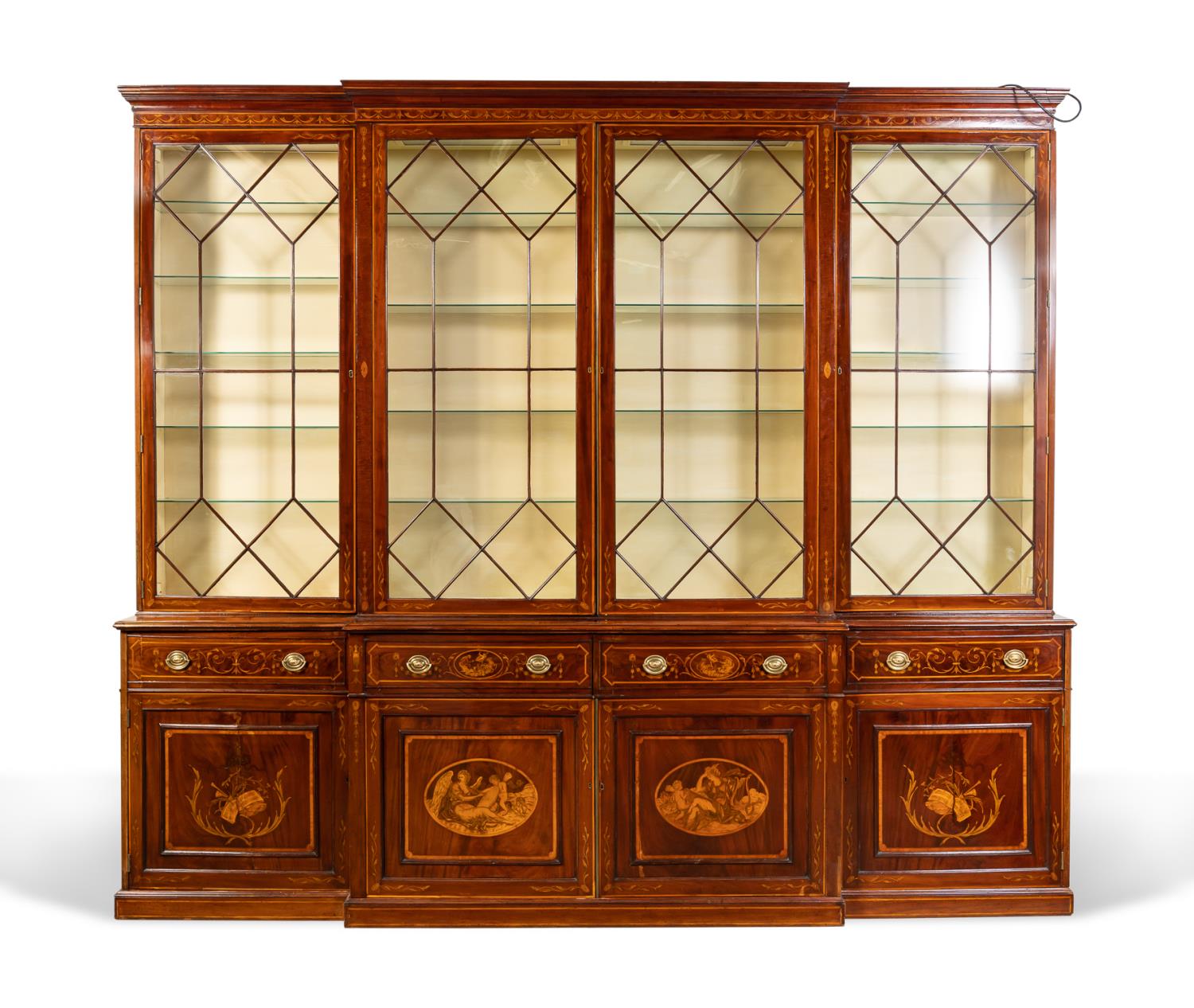 MONUMENTAL 19TH C. MAHOGANY
