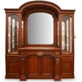 MONUMENTAL 19TH CENT. OAK WOOD