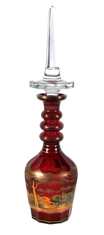 MONUMENTAL 30" BOHEMIAN RUBY