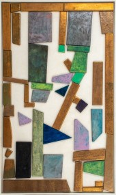 MONUMENTAL ABSTRACT CUBIST CER