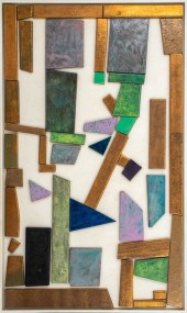 MONUMENTAL ABSTRACT CUBIST CER