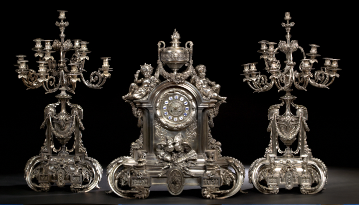 Monumental and Imposing Three-Piece