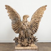 MONUMENTAL BEAUX ARTS GLAZED C