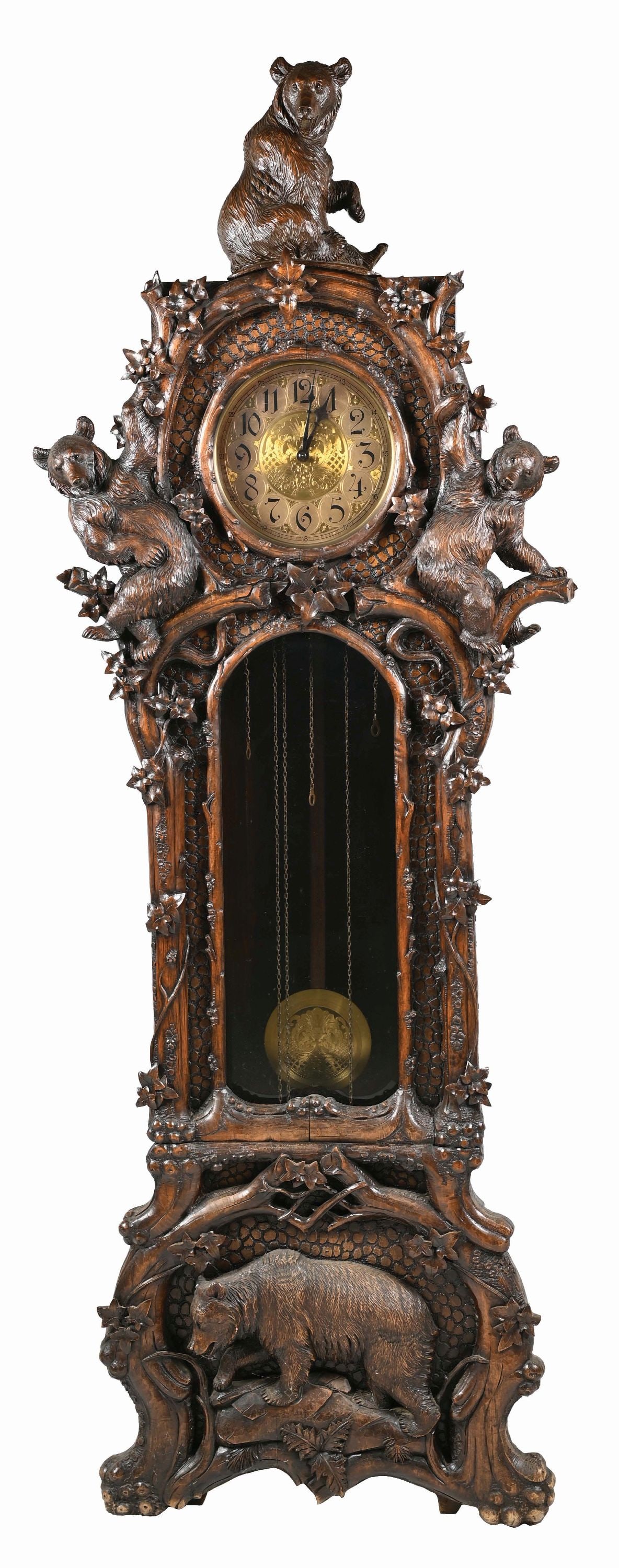 MONUMENTAL BLACK FOREST TALL CASE