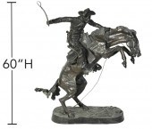 MONUMENTAL BRONZE AFTER REMING