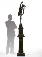 MONUMENTAL BRONZE FIGURE OF ME