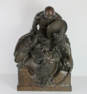MONUMENTAL BRONZE SCULPTURE Da