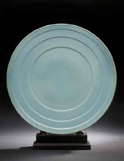 Monumental "Catalina Blue"-Glazed