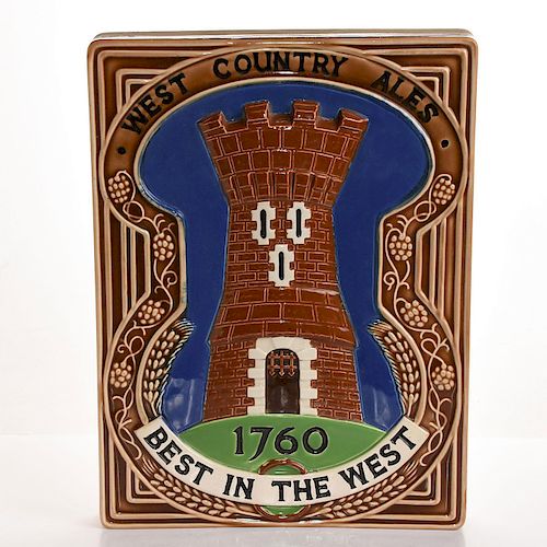MONUMENTAL CERAMIC ADVERTISING