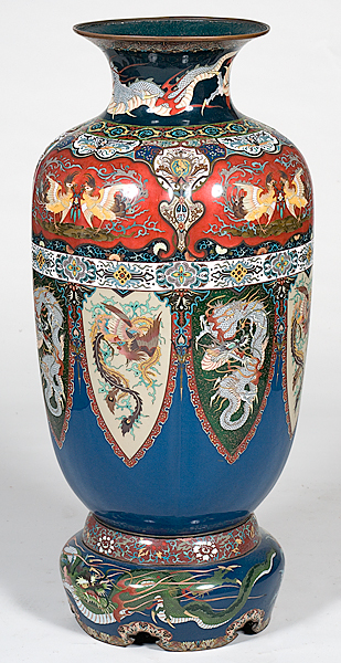 Monumental Chinese Cloisonné