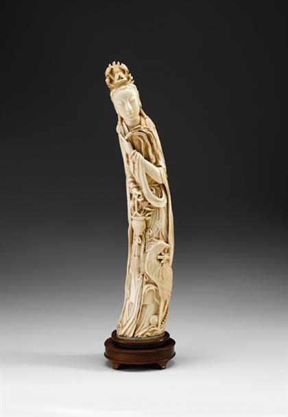 Monumental Chinese elephant ivory