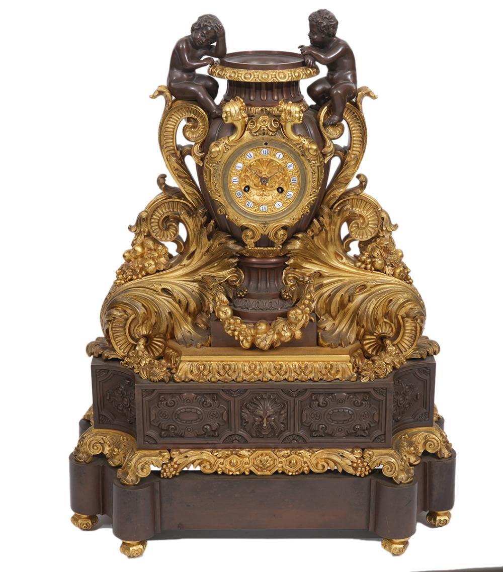 MONUMENTAL CHRISTOFLE FRANCE BRONZE