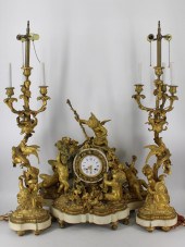 MONUMENTAL DORE BRONZE FRENCH